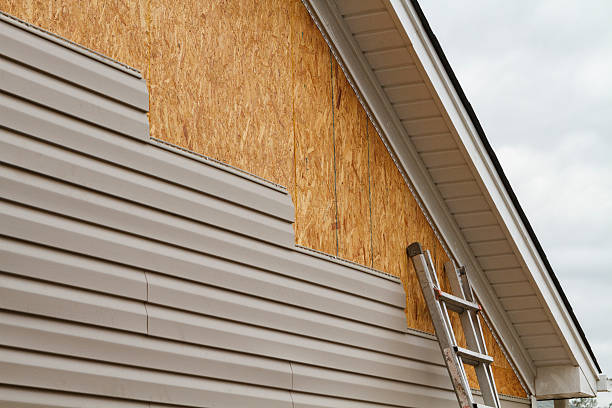 Professional Siding Repair technician working in Bonita Springs, FL